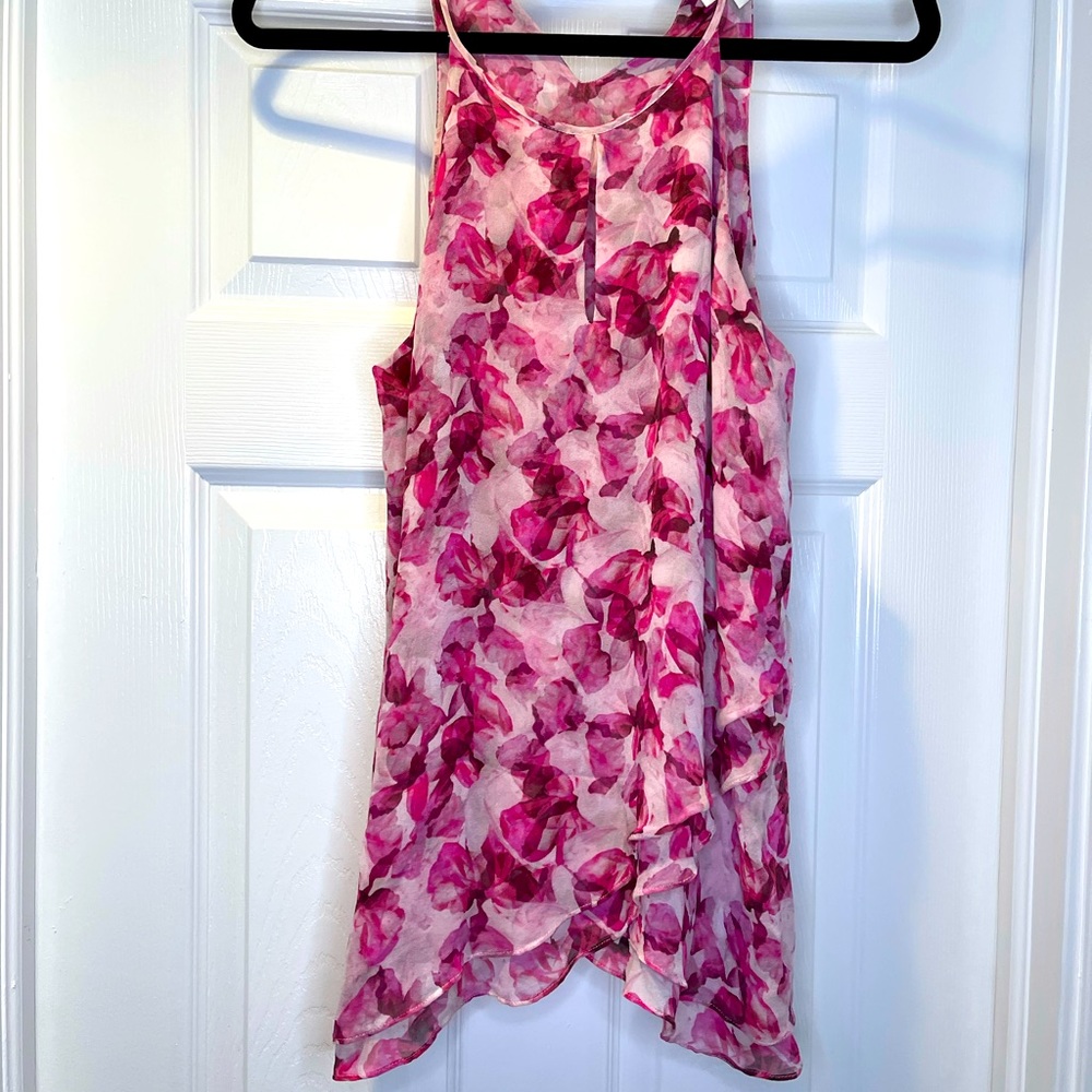 Cynthia Rowley 100% silk top size M